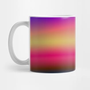 yellow red blue texture art Mug